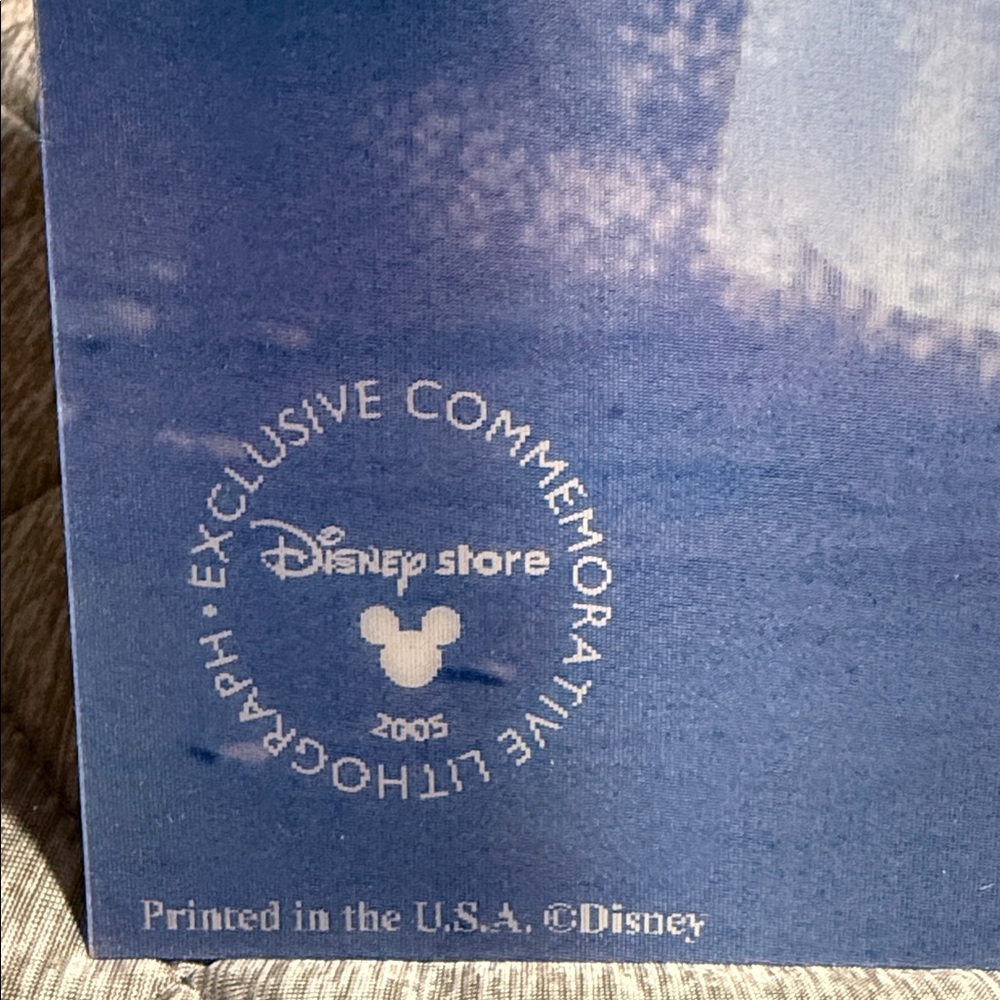 Disney Store Cinderella Lithograph Moving Art Cover Exclusive 2005 - Picture 4 of 6